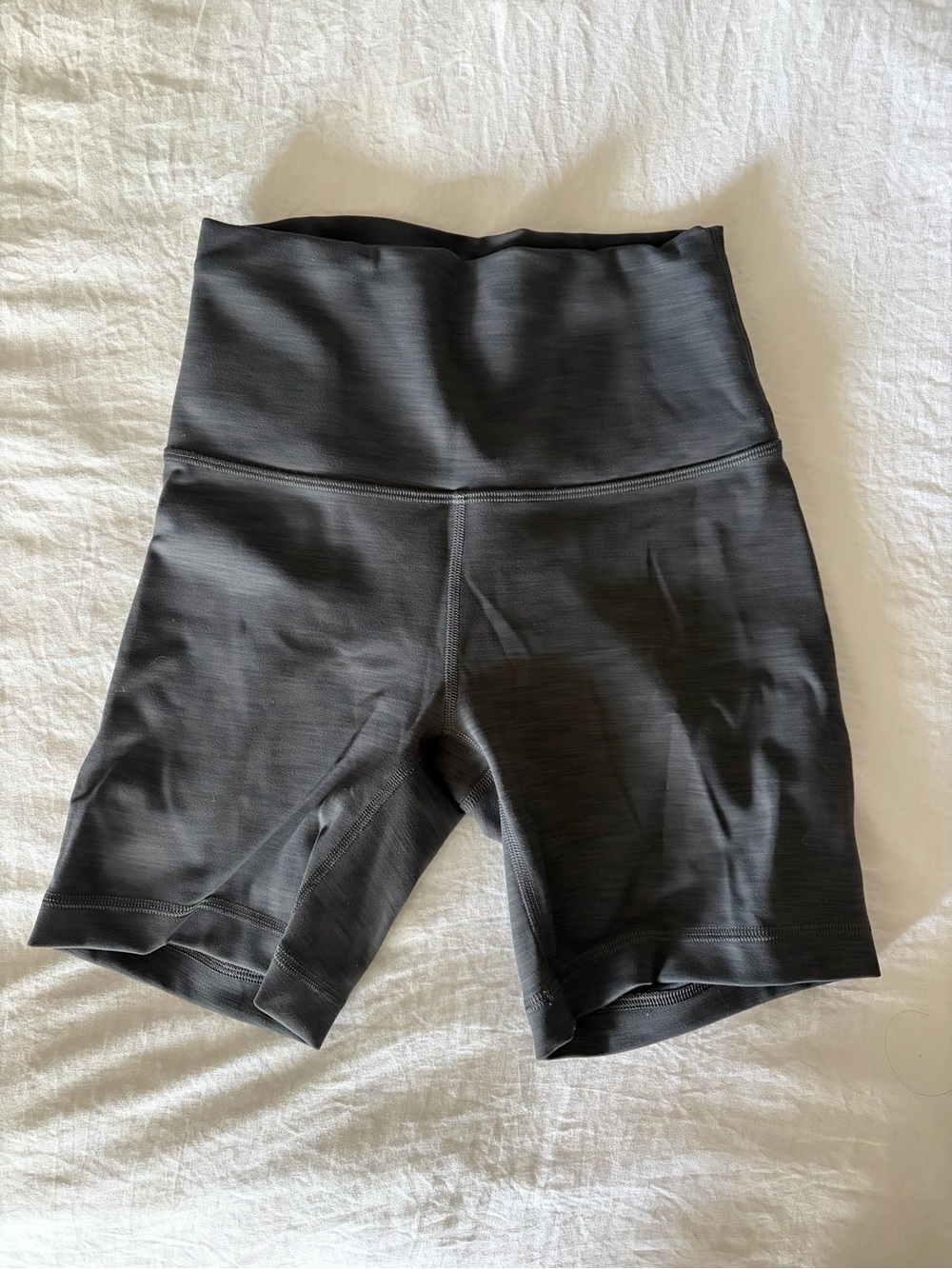 lululemon athletica Black High-Rise Bike Shorts